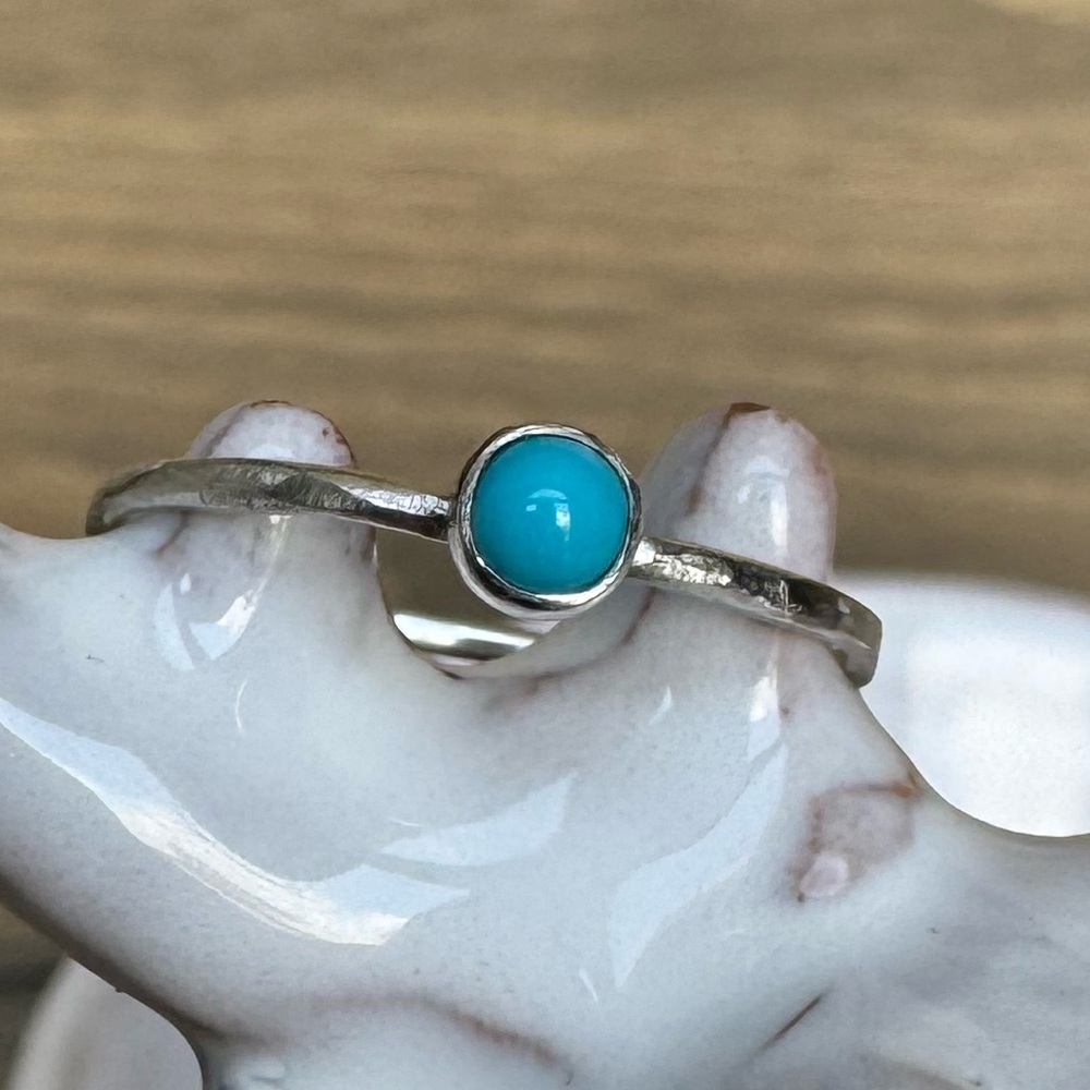 Turquoise Stacking Ring - image 1